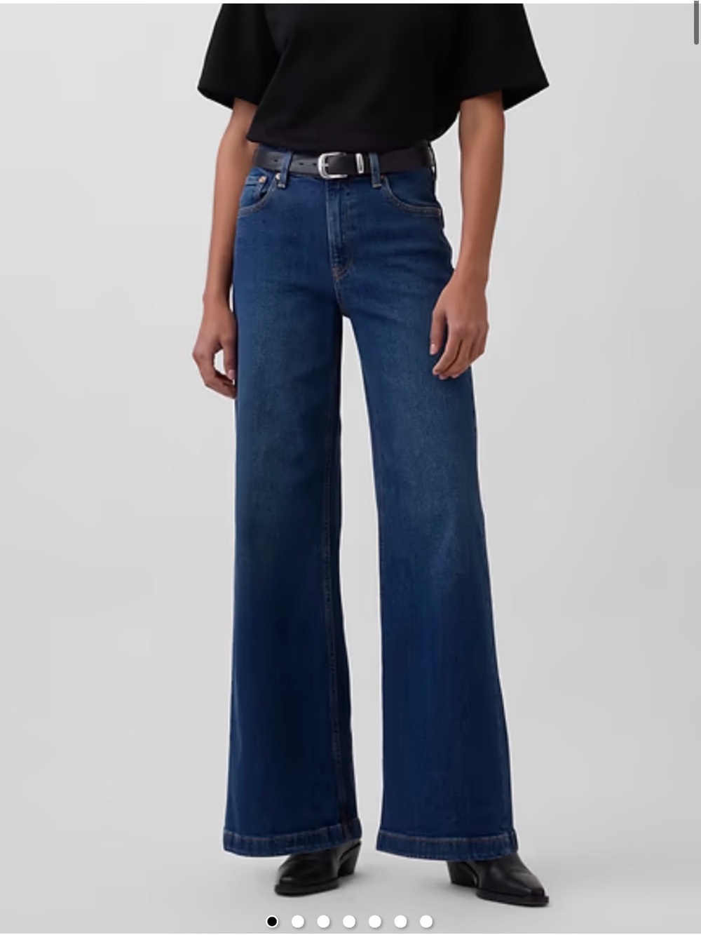 GAP Wide Leg Dark Blue Women’s Jeans- 18L